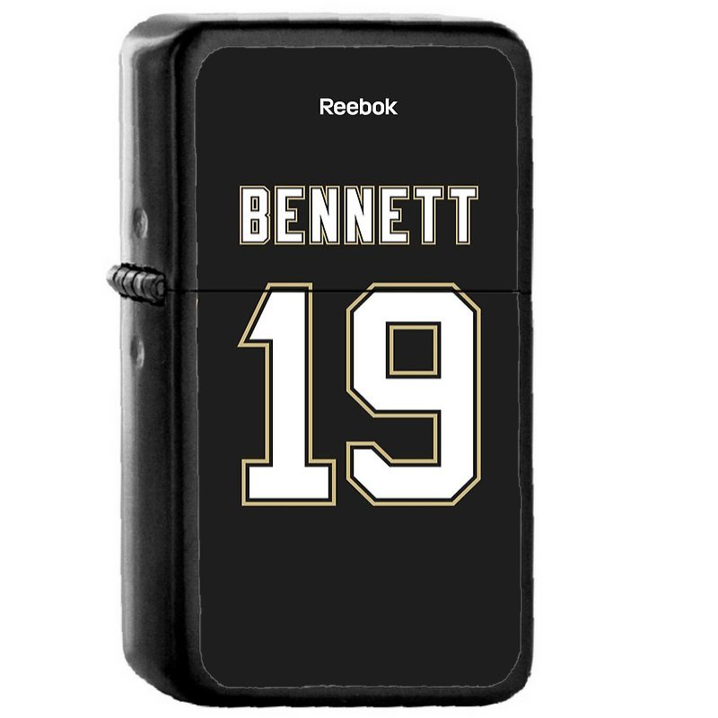 Pittsburgh Penguins Beau Bennett Jersey - Oil Windproof Flip Top Black Lighters Briquet Encendedor