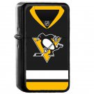 Pittsburgh Penguins Alternate Jersey - Oil Windproof Flip Top Black Lighters Briquet Encendedor