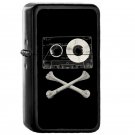 Pirate Music Tape - Oil Windproof Flip Top Black Lighters Briquet Encendedor