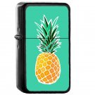 Pineapple - Oil Windproof Flip Top Black Lighters Briquet Encendedor