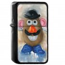 Mr Potato Head Vintage Nostalgia - Oil Windproof Flip Top Black Lighters Briquet Encendedor