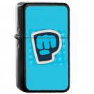 Pewdiepie Merch - Oil Windproof Flip Top Black Lighters Briquet Encendedor