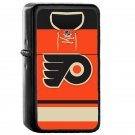 Philadelphia Flyers Alternate Jersey - Oil Windproof Flip Top Black Lighters Briquet Encendedor