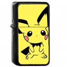 Pichu Pokemon Pikachu - Oil Windproof Flip Top Black Lighters Briquet Encendedor
