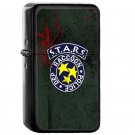 S T A R S STARS - Oil Windproof Flip Top Black Lighters Briquet Encendedor