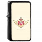 Sailor Moon Crisis Moon Compact  - Oil Windproof Flip Top Black Lighters Briquet Encendedor