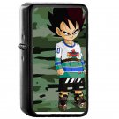 Saiyan Prince - Oil Windproof Flip Top Black Lighters Briquet Encendedor