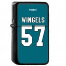 San Jose Sharks Tommy Wingels Jersey - Oil Windproof Flip Top Black Lighters Briquet Encendedor