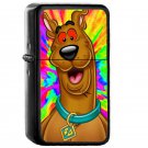 Scooby Doo Tripping Out - Oil Windproof Flip Top Black Lighters Briquet Encendedor