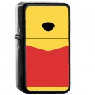 Rumbly In My Tummy - Oil Windproof Flip Top Black Lighters Briquet Encendedor
