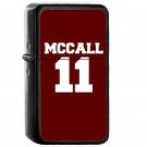 Scott Mccall 11 - Oil Windproof Flip Top Black Lighters Briquet Encendedor