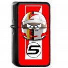Sebastian Vettel 5 - Oil Windproof Flip Top Black Lighters Briquet Encendedor