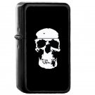 Sherlock Skull Wall Hanging On Black - Oil Windproof Flip Top Black Lighters Briquet Encendedor