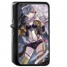 Sinon Anime Girl Japanese - Oil Windproof Flip Top Black Lighters Briquet Encendedor