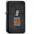 Smoke Mid Everyday Cs Go - Oil Windproof Flip Top Black Lighters Briquet Encendedor