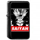 Son Gohan Saiyan Obey Style - Oil Windproof Flip Top Black Lighters Briquet Encendedor