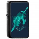 Song Of Time - Oil Windproof Flip Top Black Lighters Briquet Encendedor