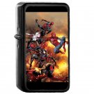 Spiderverse Spiderman - Oil Windproof Flip Top Black Lighters Briquet Encendedor