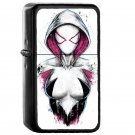 Spider Gwen - Oil Windproof Flip Top Black Lighters Briquet Encendedor