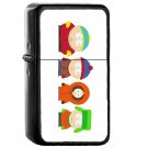 South Park Bus Stop Crew - Oil Windproof Flip Top Black Lighters Briquet Encendedor