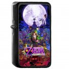 8 Majoras Mask 3 - Oil Windproof Flip Top Black Lighters Briquet Encendedor