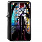 9 Maleficent - Oil Windproof Flip Top Black Lighters Briquet Encendedor