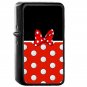 6 Minnie Mouse - Oil Windproof Flip Top Black Lighters Briquet Encendedor