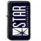 Star Labs - Oil Windproof Flip Top Black Lighters Briquet Encendedor