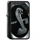 Gt500 Shelby Super Snake - Oil Windproof Flip Top Black Lighters Briquet Encendedor