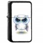 Grumpy Bird - Oil Windproof Flip Top Black Lighters Briquet Encendedor