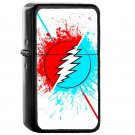 Grateful Dead - Oil Windproof Flip Top Black Lighters Briquet Encendedor