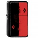 6 Harley Quinn - Oil Windproof Flip Top Black Lighters Briquet Encendedor
