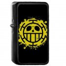 1 Heart Pirates - Oil Windproof Flip Top Black Lighters Briquet Encendedor
