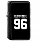 4 Hemmings 96 - Oil Windproof Flip Top Black Lighters Briquet Encendedor