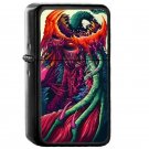 2 Hyper Beast - Oil Windproof Flip Top Black Lighters Briquet Encendedor