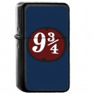 Harry Potter Platform 9 3 4 - Oil Windproof Flip Top Black Lighters Briquet Encendedor