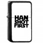 Han Shot First Star Wars - Oil Windproof Flip Top Black Lighters Briquet Encendedor