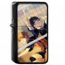 Haikyuu Toss - Oil Windproof Flip Top Black Lighters Briquet Encendedor