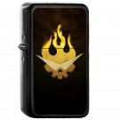 Gurren Lagann Movie Poster - Oil Windproof Flip Top Black Lighters Briquet Encendedor