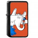 Horton Hears Doctor Who - Oil Windproof Flip Top Black Lighters Briquet Encendedor