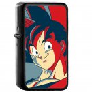 Hope Goku Dragon Ball Z Japanese Anime - Oil Windproof Flip Top Black Lighters Briquet Encendedor