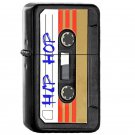 Hip Hop Rap Music - Oil Windproof Flip Top Black Lighters Briquet Encendedor