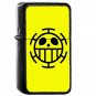 Heart Pirates - Oil Windproof Flip Top Black Lighters Briquet Encendedor