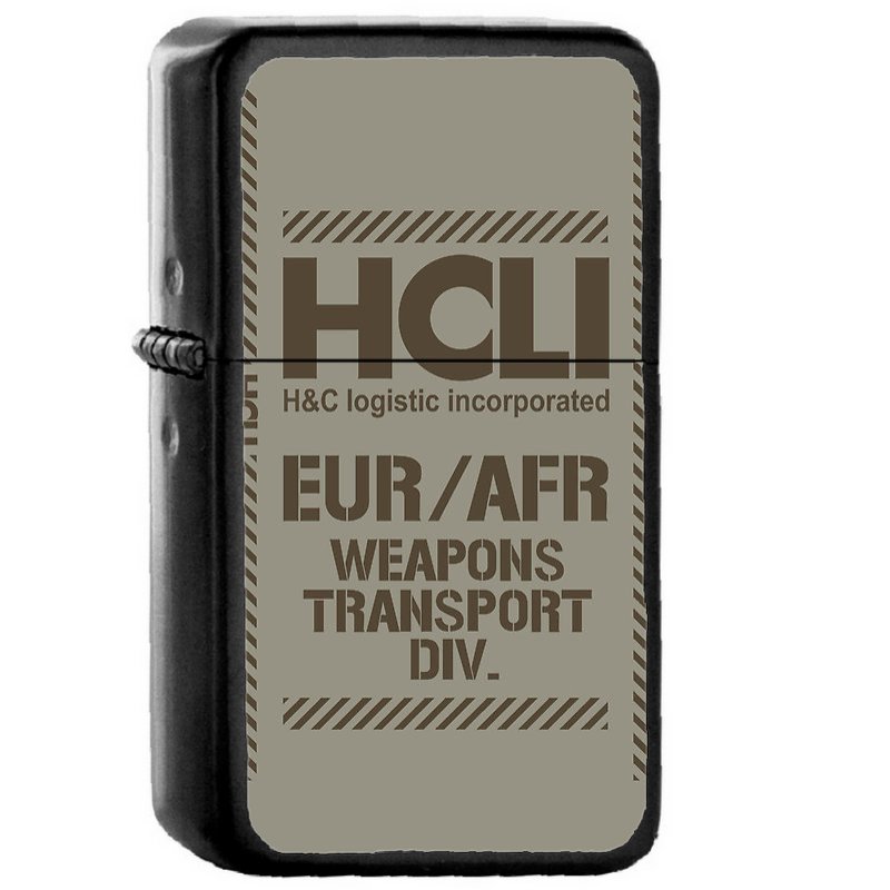 Hcli Handc Logistic Incorporated - Oil Windproof Flip Top Black Lighters Briquet Encendedor