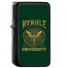 Hyrule University - Oil Windproof Flip Top Black Lighters Briquet Encendedor