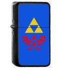 Hylian Shield - Oil Windproof Flip Top Black Lighters Briquet Encendedor