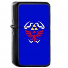 Hylian Shield Legend Of Zelda - Oil Windproof Flip Top Black Lighters Briquet Encendedor