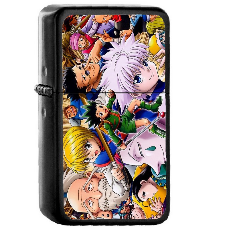Hunter X Hunter Anime Movie - Oil Windproof Flip Top Black Lighters Briquet Encendedor