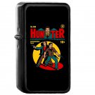 Hunter Comic - Oil Windproof Flip Top Black Lighters Briquet Encendedor