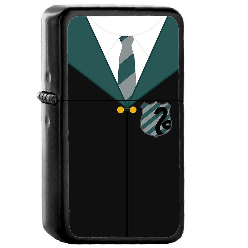 House Robes Ambition Harry Potter - Oil Windproof Flip Top Black Lighters Briquet Encendedor